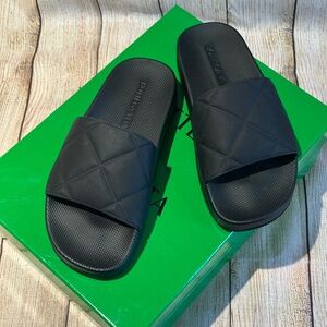 Bottega Veneta The Slider Rubber Sandals